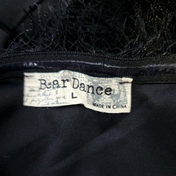 LIKE NEW Shaggy Bandeau Crop Top - Picture 3 of 4